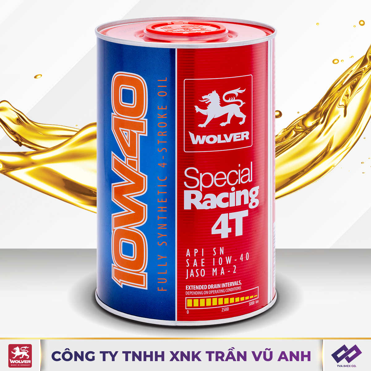 Wolver Special Racing 10W40 SN 1L - Fully Synthetic